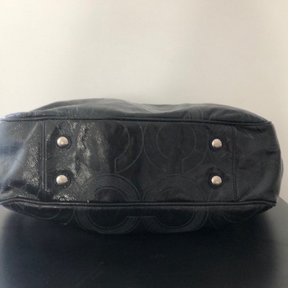 Coach Signature C Stitched Patent Leather Baby - Picture 12 of 14